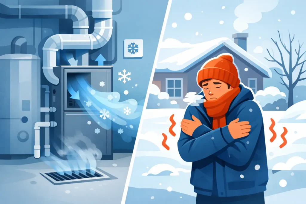 Why Furnace Blows Cold Air in Winter