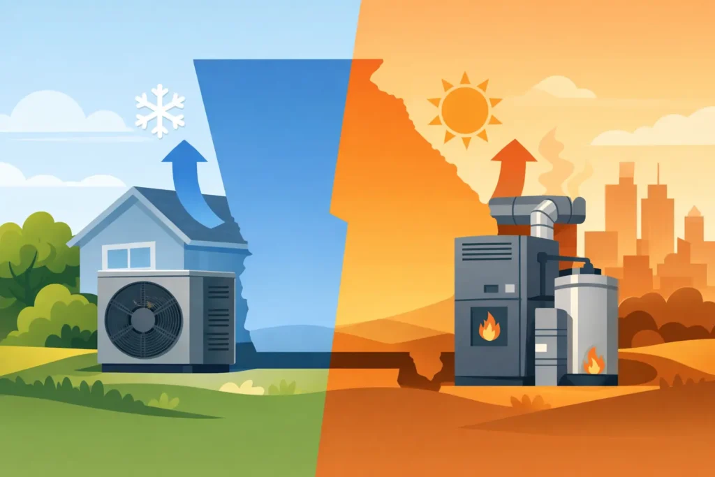 Heat Pump Versus Furnace Cost in Georgia