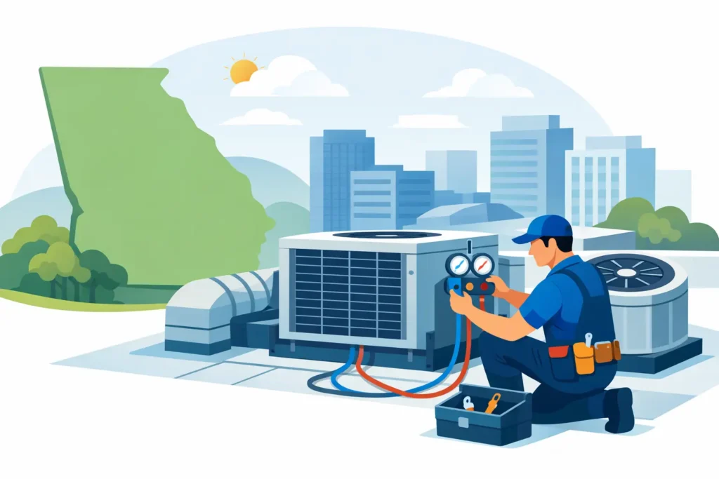 Guide to Commercial HVAC Maintenance for Georgia