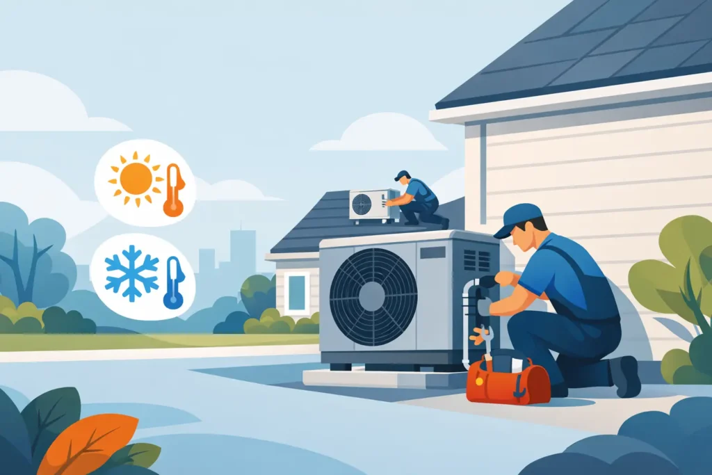 Heat Pump Installation Conyers Can Rely On
