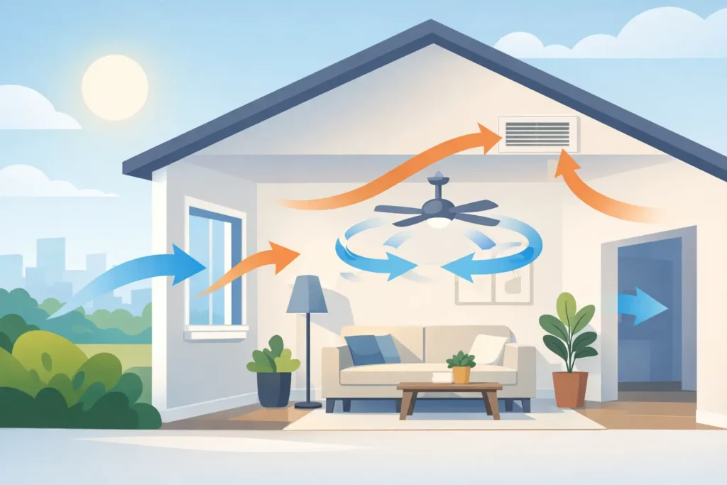 How to Improve Indoor Airflow in Your Home