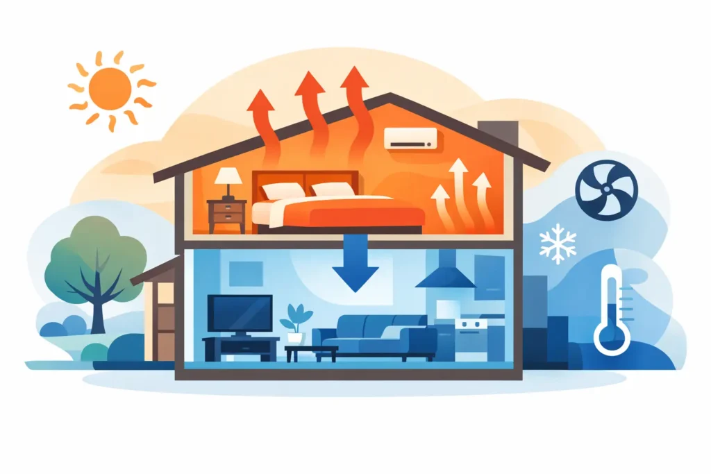 Why Is Upstairs Hotter? Causes and Fixes