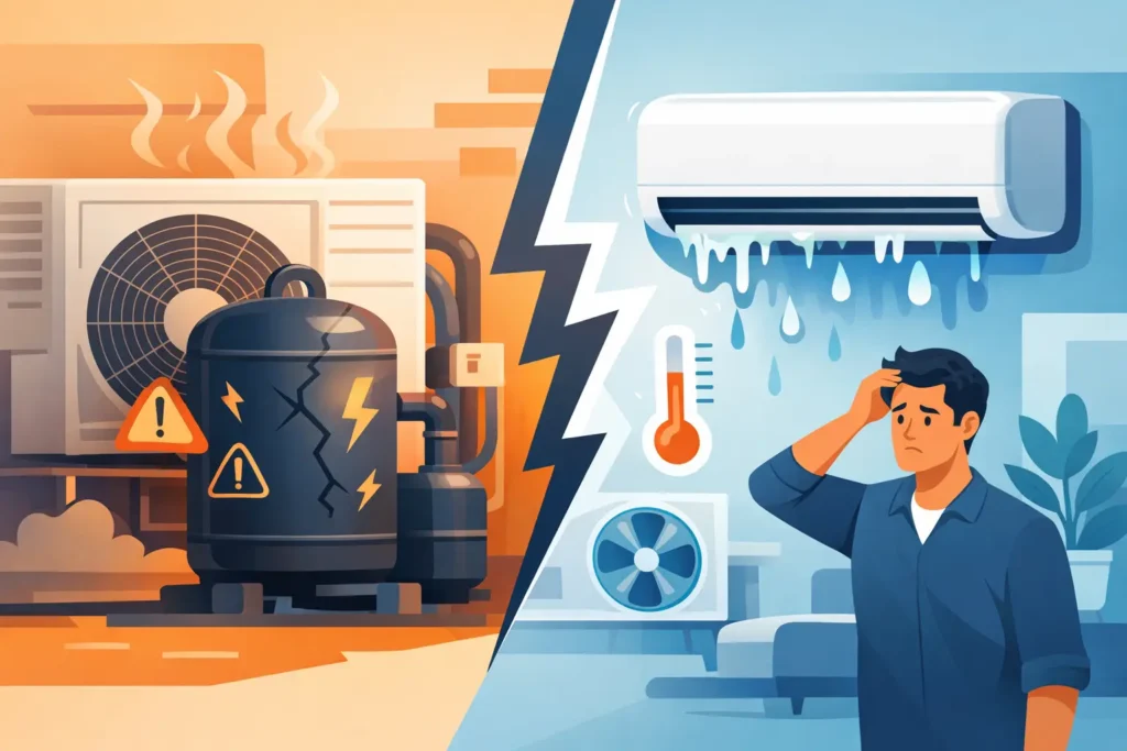 9 Signs Compressor Is Failing in Your AC