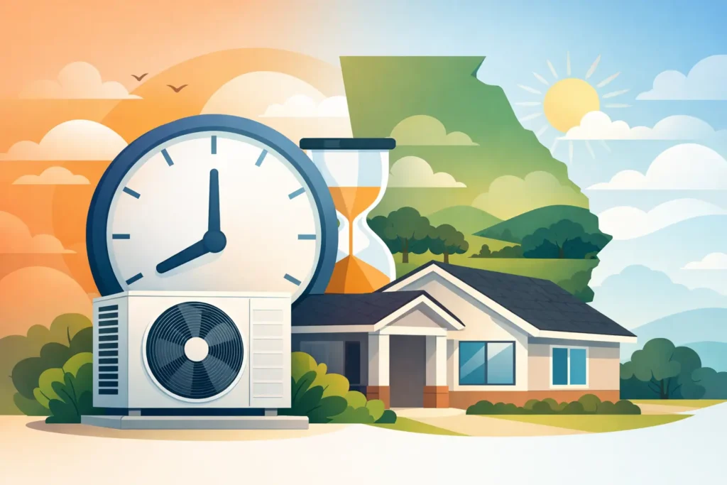 How Long Do Heat Pumps Last in Georgia Homes?